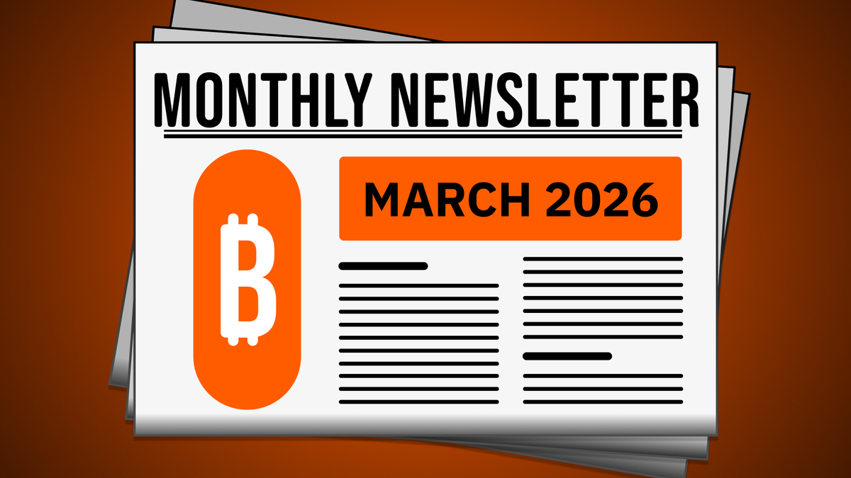 March Plan ₿ Academy Newsletter