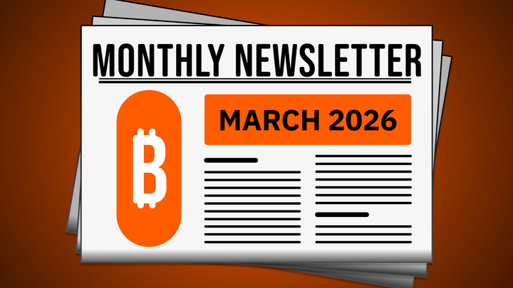March Plan ₿ Academy Newsletter